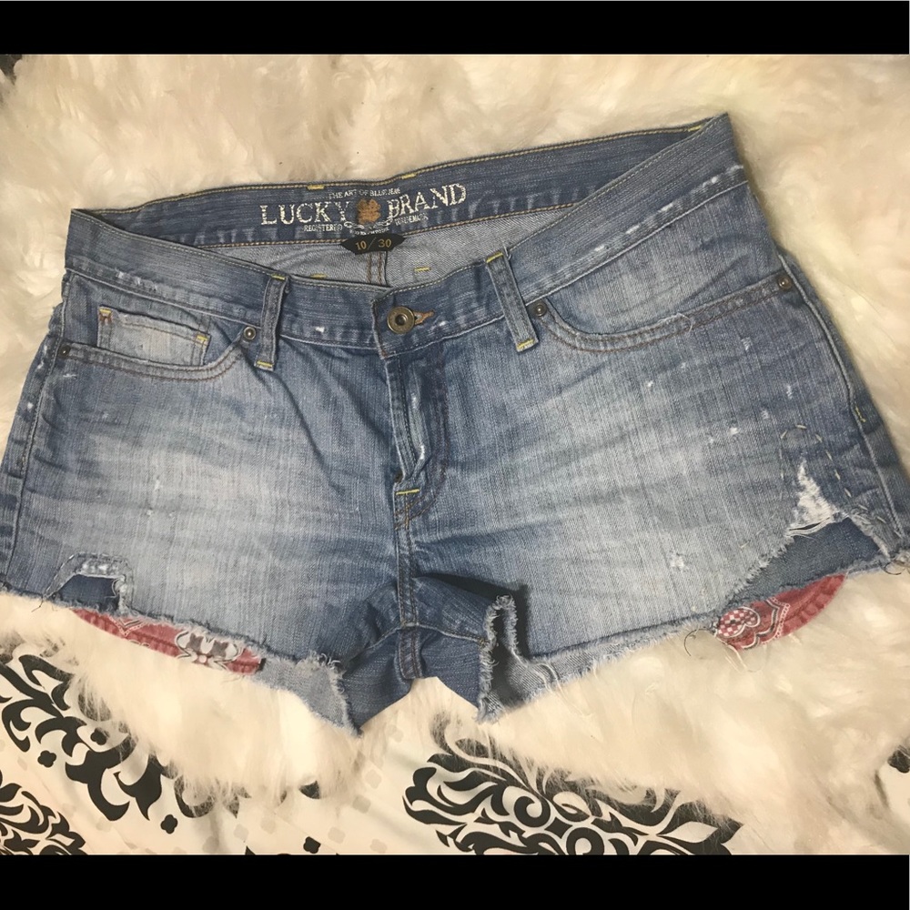 LUCKY BRAND light washed vintage denims